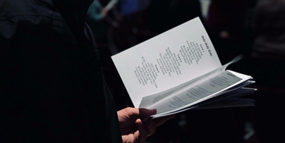 holding service sheet